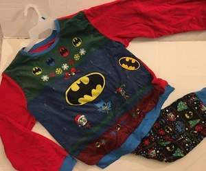 Batman Soft & Warm NWT size 3XL Christmas Pajamas Set - Picture 1 of 10