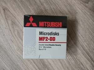 Mitsubishi 3 1/2" MF2-DD 10er Box Double Sided Density Nuovi New Sealed - Bild 1 von 2
