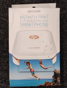 HP X7N07A Sprocket 100 Portable Photo Printer, OBN, A4 - Picture 1 of 4