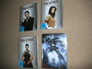 4xDVDs: Battlestar Galactica-Season 4.2 Disc 1+2+3 ,Transformers, Gut Zustand - Bild 1 von 1