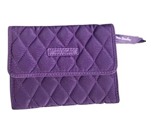 Cartera Vera Bradley Euro Saúco Tela Acolchada (Púrpura) - Imagen 1 de 4