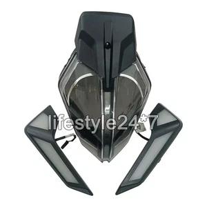 Fit For KTM Duke 250 390 GEN-3 "LED Front Headlight Headlamp & Side Mask" - Picture 1 of 5