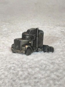 Vintage 1980 Kenworth Truck Belt Buckle Made In USA By Bergamot Brass Works - Picture 1 of 14