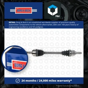 Drive Shaft fits OPEL MOVANO B 2.3D Front Left 2010 on Driveshaft B&B 4406234 - Imagen 1 de 3
