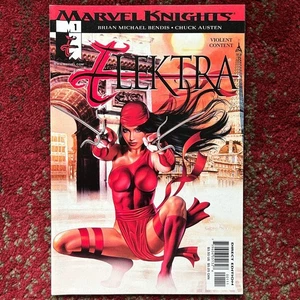 Lot of 23 Elektra w/ Greg Horn Cover Art 2001 Marvel Comics Excellent Condition - Picture 1 of 24