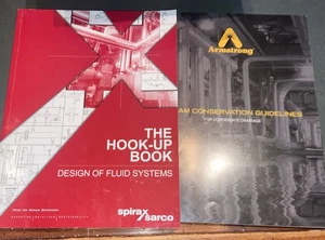 Design of Fluid Systems Hook-Ups by Spirax Sarco (2017) W/ Armstrong Manual. - Bild 1 von 8