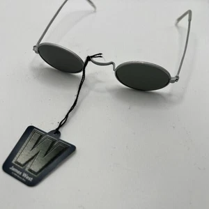 Vintage James West Sunglasses Round Metal Frame Will Smith Wild West 1999 - Picture 1 of 8