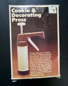 Vintage 1979 Hoan Cookie and Decorating Press Missing Some Parts - Picture 1 of 4