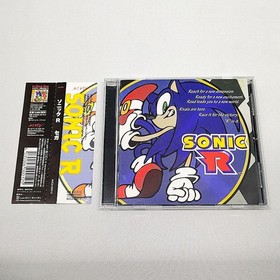 Sonic R Sega Saturn Soundtrack CD Album With Case and Insert Japan Game Music !!