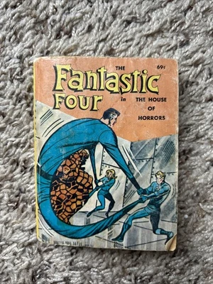 1968 Fantastic Four in the House of Horrors - Big Little Book - Low Grade - CT4 Foto 1 de 2