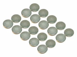 Dolls House 20 Magnetic Discs For Holding Lights, Pictures etc 1cm Wide - Picture 1 of 8