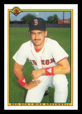 Mike Greenwell #274 1990 Bowman Boston Red Sox - Image 1 of 2