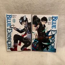 Blue Exorcist Viz English Manga Volumes #1-2 Kazue Kato (2) Two Paperback Books