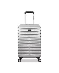 New Samsonite Uptempo X Hard side 20" Carry On Spinner Luggage Silver Suitcase - Picture 1 of 8
