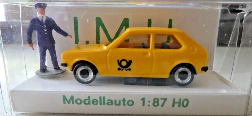 I.M.U. 11002 H0 Volkswagen Polo Steilheck Della DBP 500 J. Post Nuovo In OVP - Immagine 1 di 1