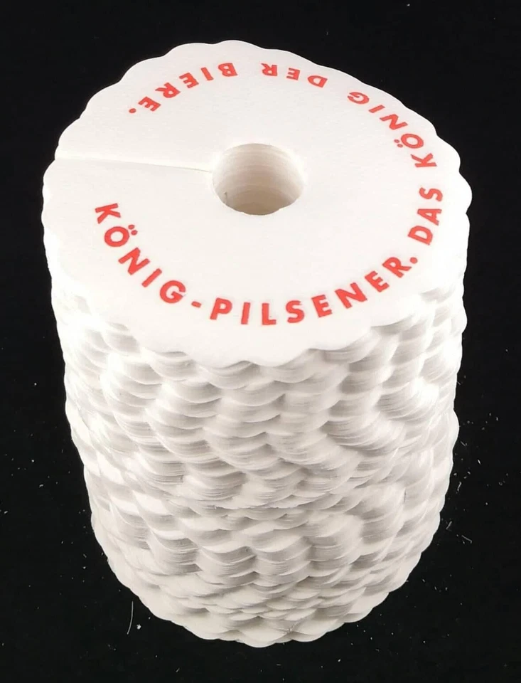 König Pilsener Tropfenfänger, Untersetzer, 2 x 1000 Stk, Bar, Gastro, Neu