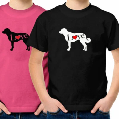 Camiseta gráfica Love Turkish Shepherd Kangal Sivas LGD niños pequeños jóvenes Foto 1 de 4