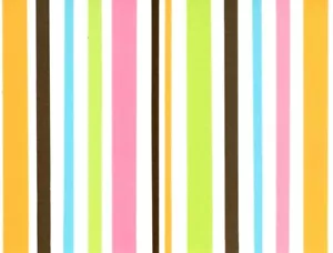 Spring Pastel Stripe Striped Stripes Blank Note Cards - By Hallmark - Set of 12 - Picture 1 of 2