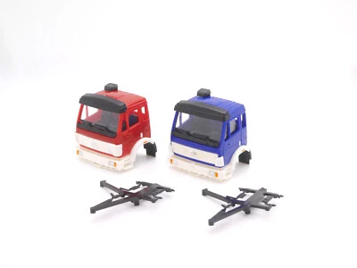 1:87 EM0372 ELBE-MODELL 2x MB SK`88/94 Kabine Feuerwehr/THW Bausatz