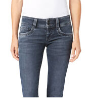Herrlicher Pearl straight-jeans desenfadados señora Denim-pantalones con used-pulcritud Mode