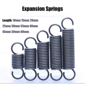 Diapositiva de cable de resorte de tensión de extensión de resorte 0,3 mm OD 3 mm de longitud 10 ~ 60 mm - Imagen 1 de 7