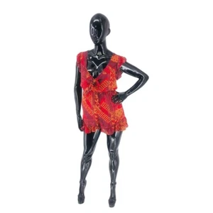 BCBGMaxAzria Folklore Patchwork Romper Jumpsuit - Picture 1 of 12