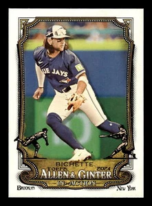2024 Topps Allen & Ginter BO BICHETTE A IN ACTION SP #IA-40 - Bild 1 von 2