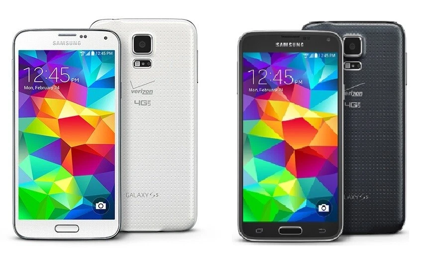 Smartphone Samsung Galaxy S5 G900V 16GB 4G VoLTE Negro/Blanco (Verizon)-Caja Abierta- Foto 1 de 4