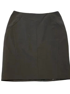 Worthington Stretch schwarz Midi Bleistiftrock Damengröße 14 adrett neu mit Etikett - Bild 1 von 8