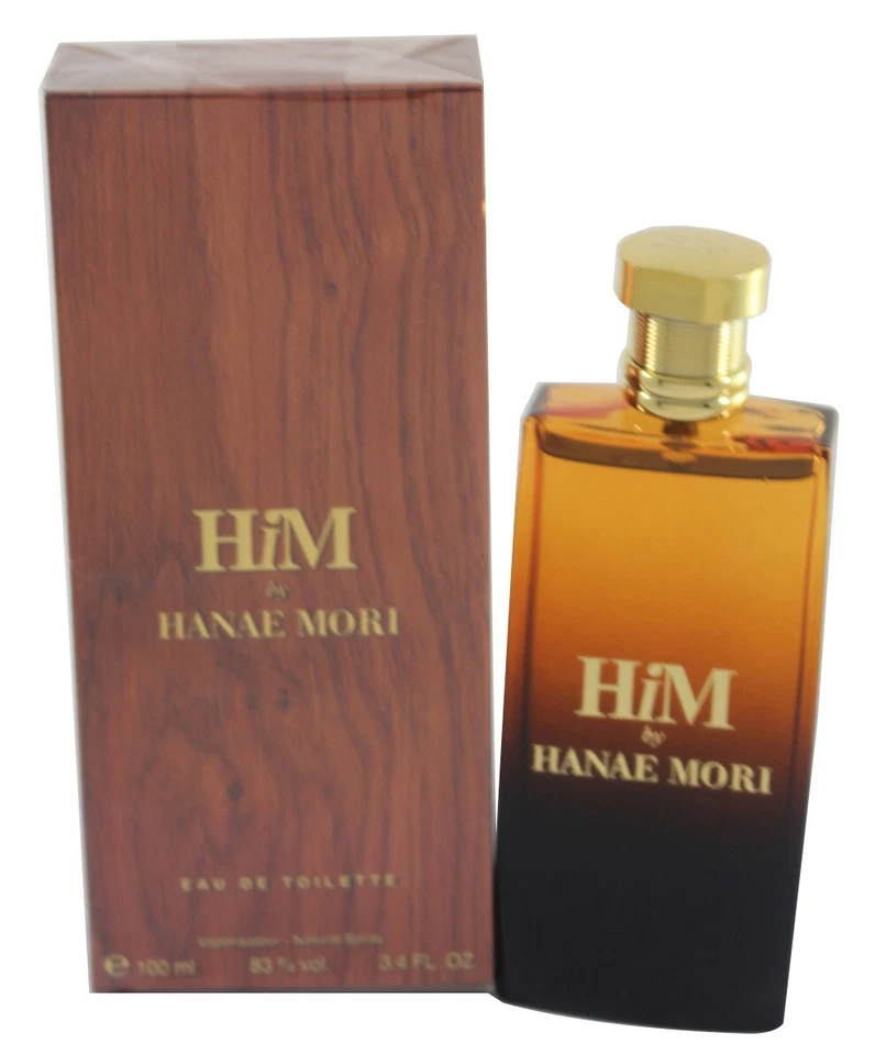 Him By Hanae Mori 3.3/3.4oz. Edt Spray Para Hombre Nuevo En Caja Foto 1 de 1