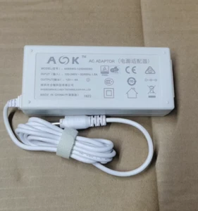 Aok AK65WG-1200400W2 12V 4A 5.5*2.5 Charger Transformer - Afbeelding 1 van 2