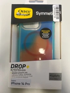 OtterBox SYMMETRY SERIES+ with MagSafe for iPhone 14 Pro Colorful Gossamer - Picture 1 of 1