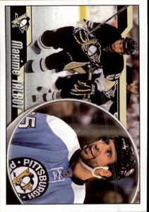 2010-11 Panini Stickers Penguins Hockey Card #124 Maxime Talbot