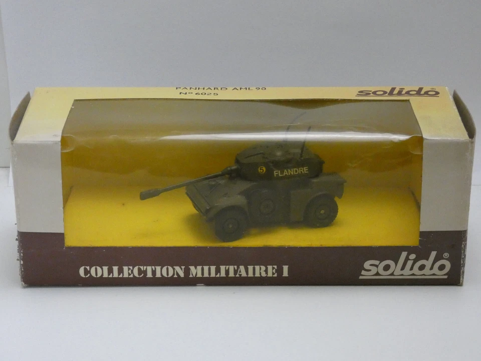 Miniature Métal SOLIDO Panhard AML 90 Réf 6025 Echelle 1/50e - Photo 1/1