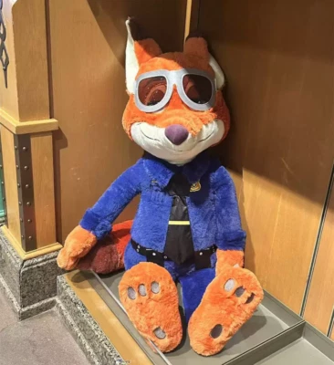 Disney authentic 2024 Zootopia Nick Plush Large size 28in shanghai disneyland - Image 1 of 2