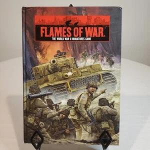 Flames of War WWII Miniature Game Rulebook Hardcover FW001  2006 - Foto 1 di 9