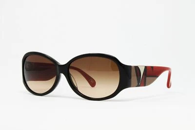 Diane Von Furstenberg Women's Sunglasses DVF507S 001 Black/Red 57mm New!  - Image 1 of 4