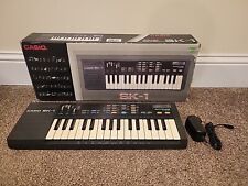 Vintage Casio SK-1 Sampling Keyboard Works Great W/ Box and AC Adapter See Desc