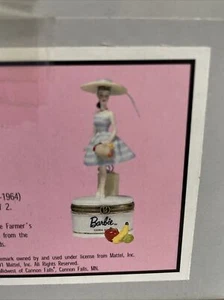 Suburban Shopper Barbie PHB Porcelain Hinged Box Midwest Of Cannon Falls 2001 - Picture 1 of 6