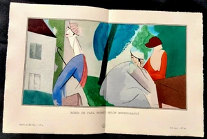 Jean-Louis Boussingault ROBES DE P. POIRET SELON BOUSSINGAULT Doublon EO 1914 - Picture 1 of 7