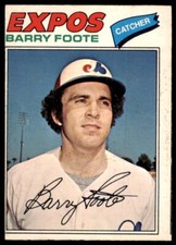 1977 O-PEE-CHEE BARRY FOOTE MONTREAL EXPOS. #207