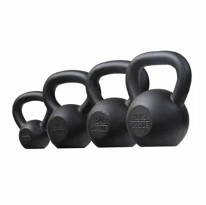 16kg,20kg,24Kg,28Kg Kettlebell Set Weight Russian Cast Iron Kettle bells Fitness - Picture 1 of 15