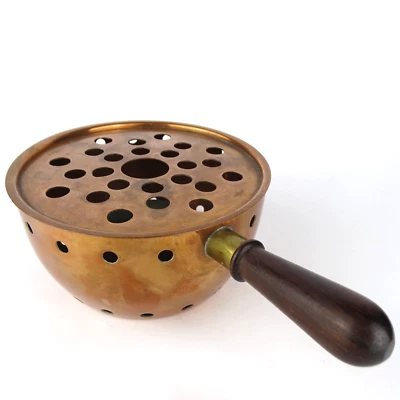 Harald Buchrucker Kupfer Rechaud Stövchen Metallkunst 🔴 Post-Bauhaus 1930-1940 - Bild 1 von 4