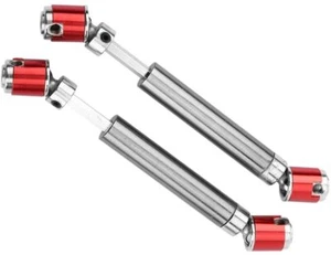 Stainless Steel Drive Shaft 2pcs CVD 110-155mm for SCX10 CC01 D90 RC Crawler Car - Picture 1 of 3