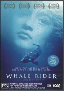 WHALE RIDER + Cracker Bag DVD Set 4/PAL *Keisha Castle Hughes *Niki Caro *As New - Picture 1 of 4