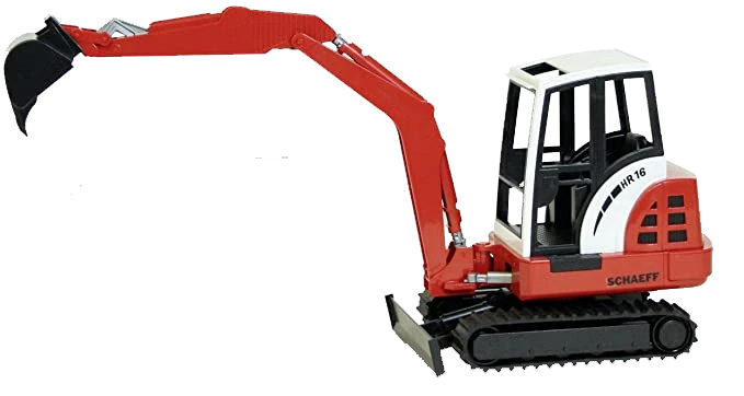 BRUDER #02432 Schaeff HR16 Mini excavator - Image 1 of 2