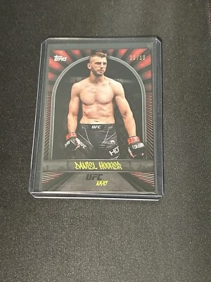 2024 Topps UFC NYC Daniel Hooker Red Parallel 10/10 Lightweight  - Image 1 of 3