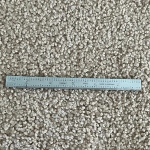Vintage Fowler No. 951S 6” Long Flexible Steel Rule Tempered USA - tear - Picture 1 of 5