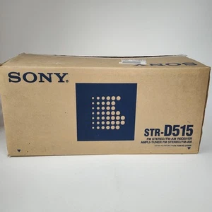 Sony STR-D515 FM Stereo/AM AV Receiver Amplifier New Old Stock open Box - Picture 1 of 6