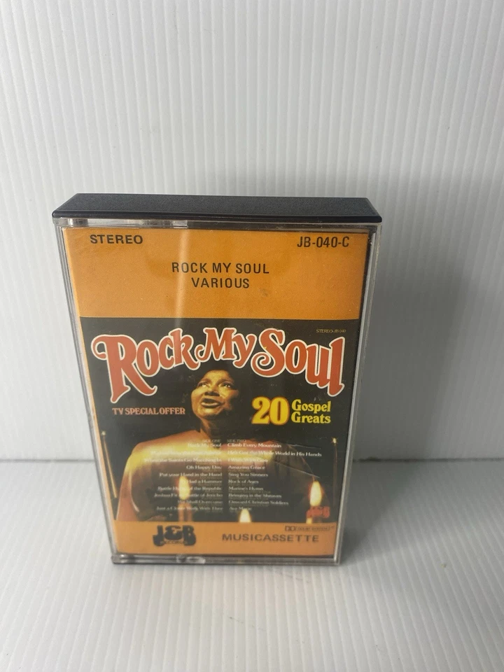 ROCK MY SOUL - 20 GOSPEL GREATS Audio Cassette Tape - image 1 of 1